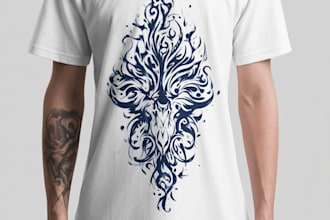 create a amazing t shirt design