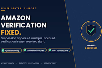 fix amazon seller central verification issue and setup seller central account