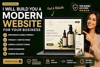 build hair and beauty website
