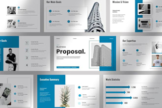 create professional sponsorship deck, proposal, in google slides or powerpoint