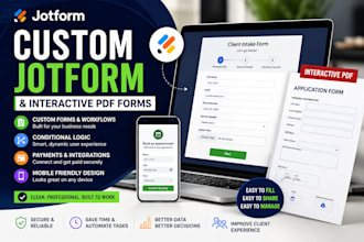 create online forms, surveys, jotform, typeform, google form, cognito form