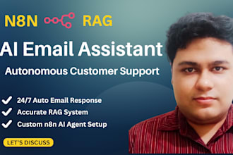build an n8n rag ai agent for email support