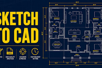 do as built drafting, redline markups and floor plan drafting from sketch