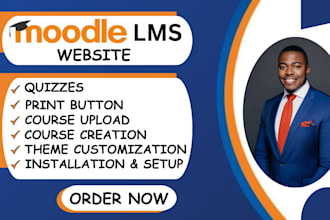 build moodle lms website, scorm, articulate storyline elearning platform