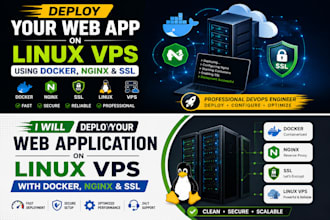 deploy your web application on linux vps using docker, nginx and SSL