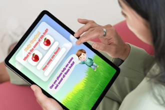 customize a digital book for children