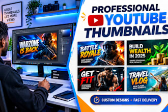 design clickable youtube thumbnails
