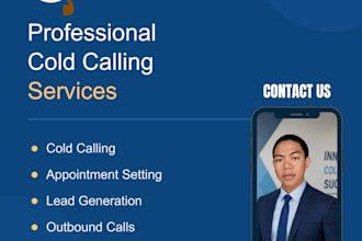 make professional outbound cold calls for your business