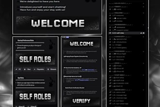 create a discord server