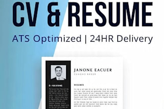 write a professional CV and resume that gets you interviews