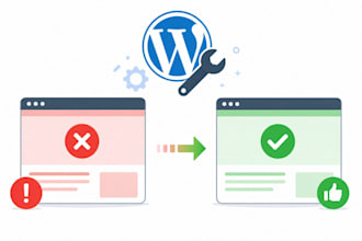 fix wordpress errors, plugin conflicts, and website issues fast