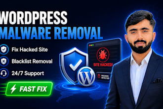 remove malware, fix hacked wordpress website and wordpress security
