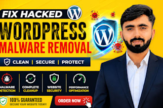 fix hacked wordpress malware removal, wordpress security, malware