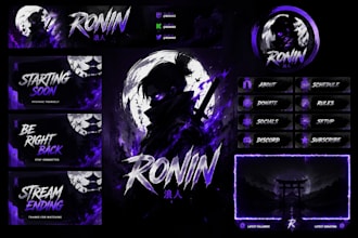 design stream overlay, kick, twitch overlay, twitch logo, banner for channel