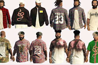 optimize and combine your fivem clothing packs, fivem clothing, custom clothing
