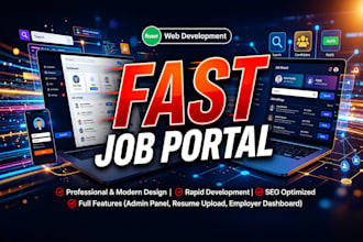 build a custom recruitment website, job portal and job board website