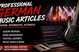 write professional german articles and blog posts
