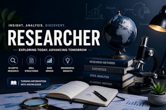 do professional online research and summary writing