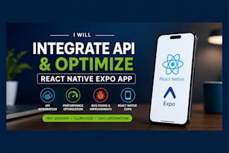 integrate API and optimize react native expo app