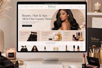build beauty store beauty website spa website skincare shopify cosmetic website