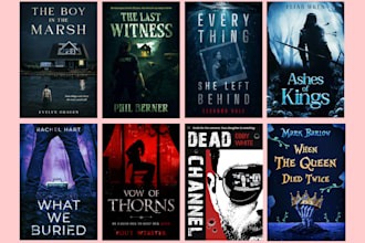 design amazon, ingramspark ready book covers for publishing