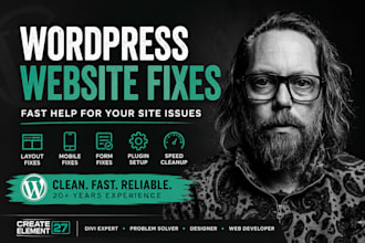 fix your wordpress website issues