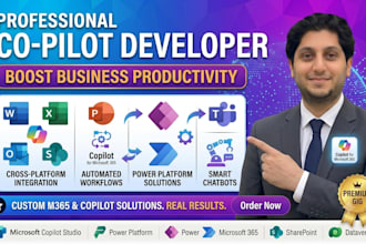 build microsoft copilot studio ai agents and power automate workflows