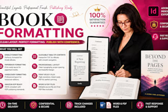 fix interior formatting errors for amazon kdp publishing