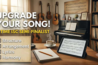 help you upgrade your song structure, lyrics, and harmony