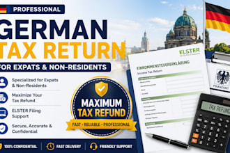 prepare german tax return for expats and non residents