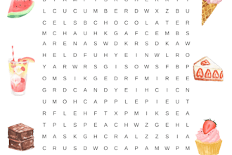 design up to 20 custom printable word search puzzles