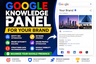 create and optimize your google knowledge panel and knowledge graph entity