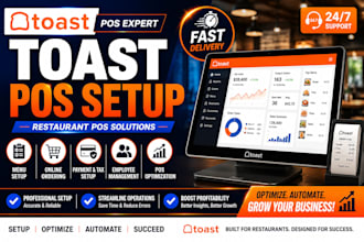 set up and optimize toast pos
