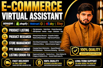 be your ecommerce virtual assistant and store manager