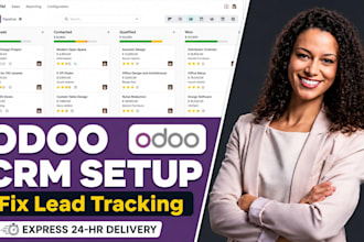 configure odoo CRM and fix your lead tracking today