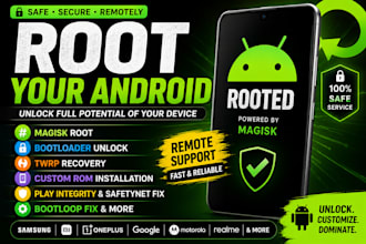 root your android device remotely