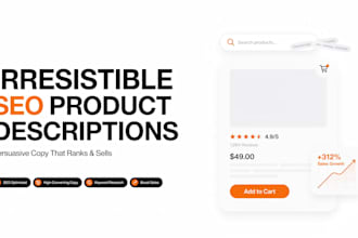 write irresistible SEO product descriptions