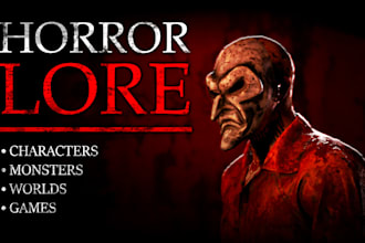 create dark, horror lore for your character or world