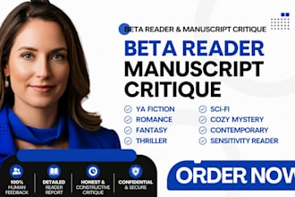 beta read critique romance thriller ya alpha read scifi cozy mystery beta reader