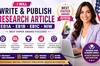 write and publish research article, eb1a, eb1b, eb1c, niw