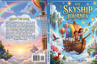 design children book cover children story book illustration and picture book art