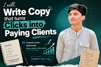 write copy that turns clicks into paying clients