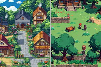 custom tile map pixel top down sprite sheet pixel game asset  pixel art tileset