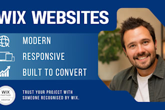 design a modern wix website