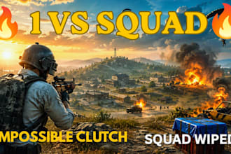 design high CTR pubg free fire gaming thumbnails