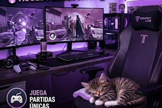 seré tu compañera amigable de juegos