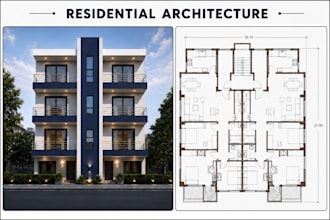 be your architect, draftsman for residential