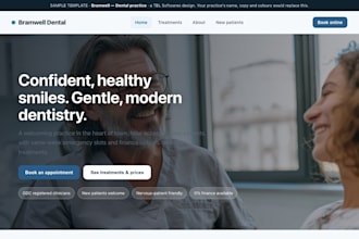 redesign your outdated website into a modern fast site