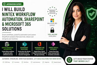 build nintex workflow automation sharepoint and office 365 powerapps solutions