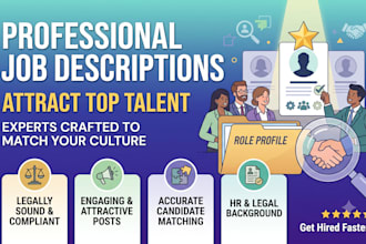 write professional and engaging job descriptions
